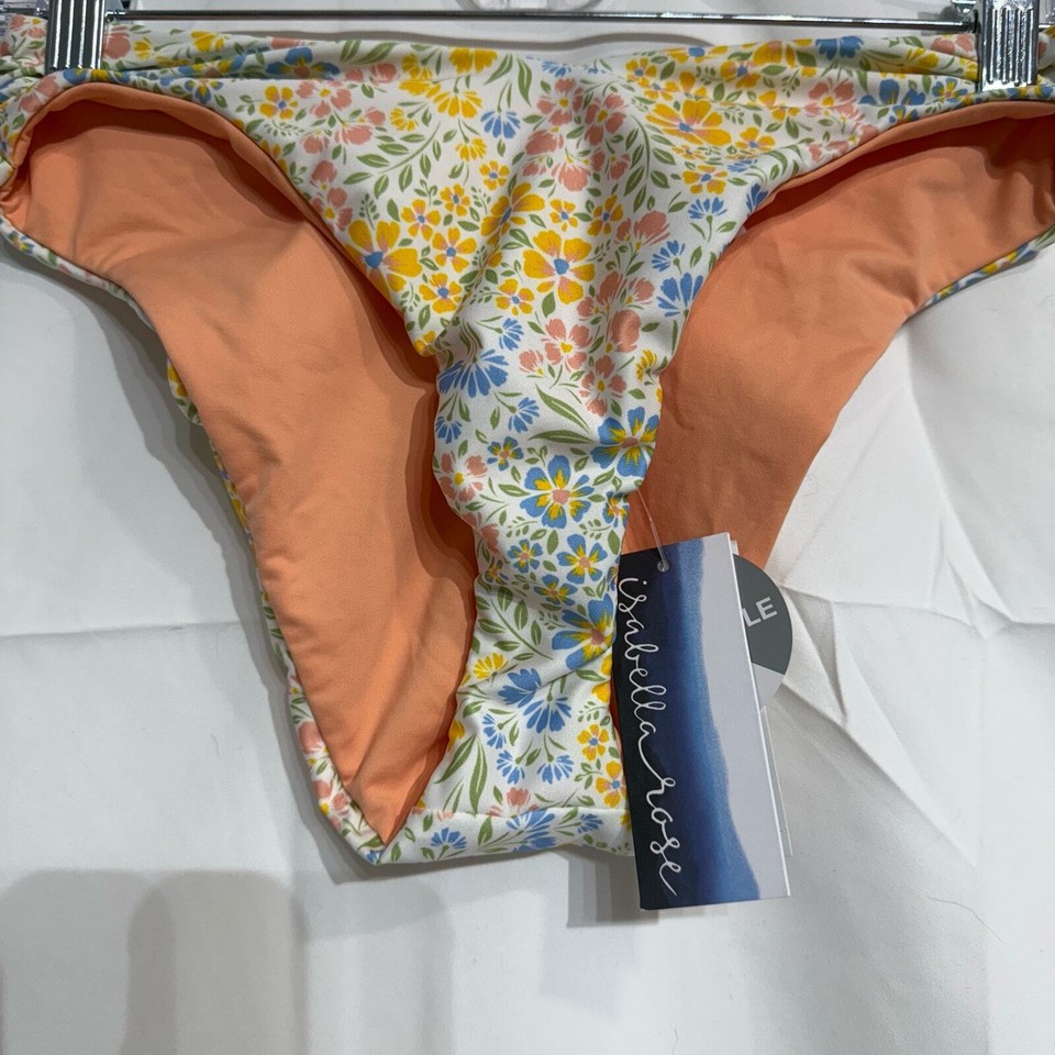 Isabella Rose Home Grown Floral V Front Bikini Bottom Sz M NWT eBay