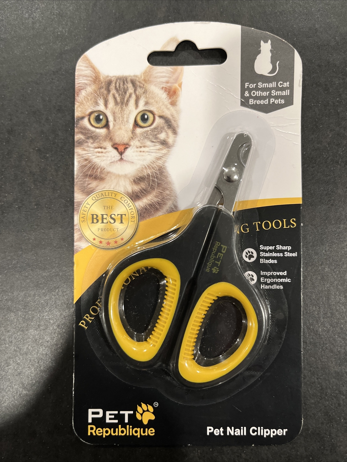 Cat Nail Clipper by Pet Republique Professional StainlessSteel Claw