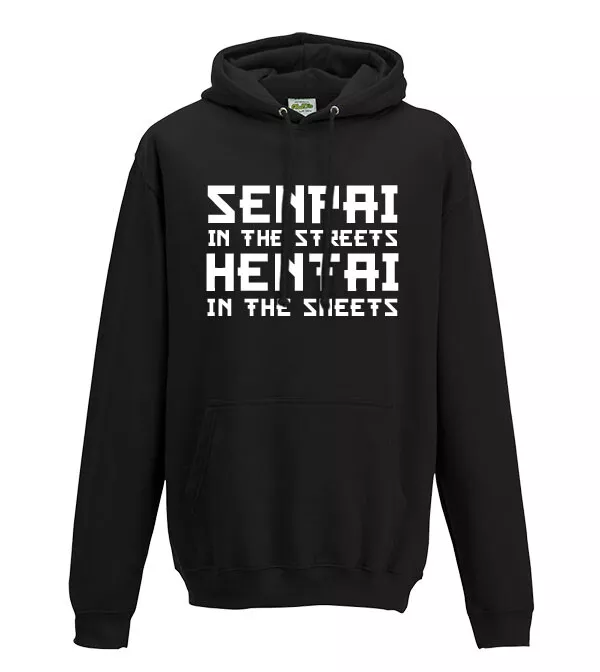 Hentai with senpai hoodie sale