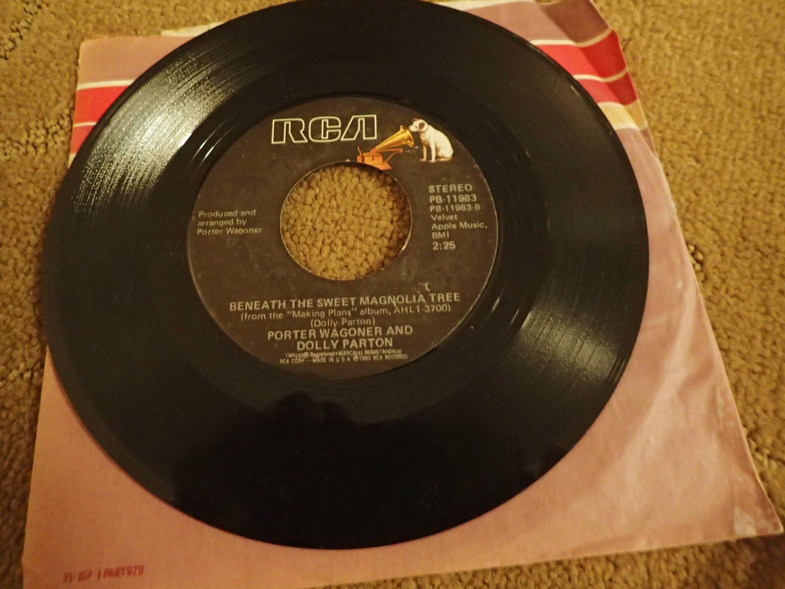 Porter Wagoner & Dolly Parton: Making Plans / Beneath The Sweet Magnolia Tree/45