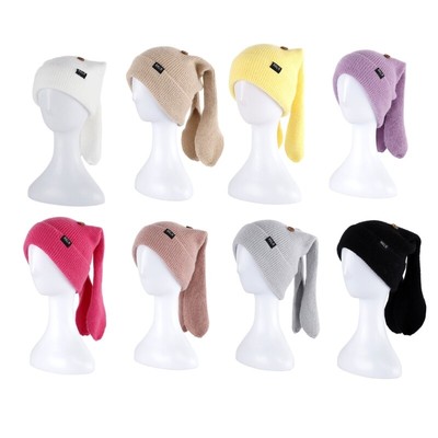 Oversized Rabbit Hat Beanie New Year Halloween Party Festive Stage Shows