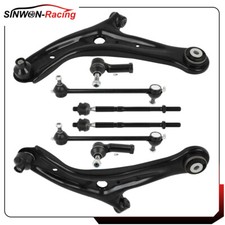 For 2011-2018 Ford Fiesta Front Lower Control Arm w/ Ball Joints & Tie Rod End