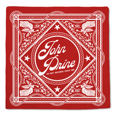 John Prine Stars Logo Oh Boy Records Since 1981 Bandana Sweat Band Hanky mask 