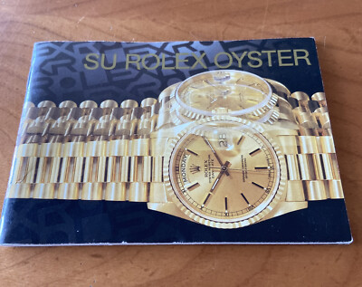 Rolex Bedienungsanleitung Oyster 01/1992