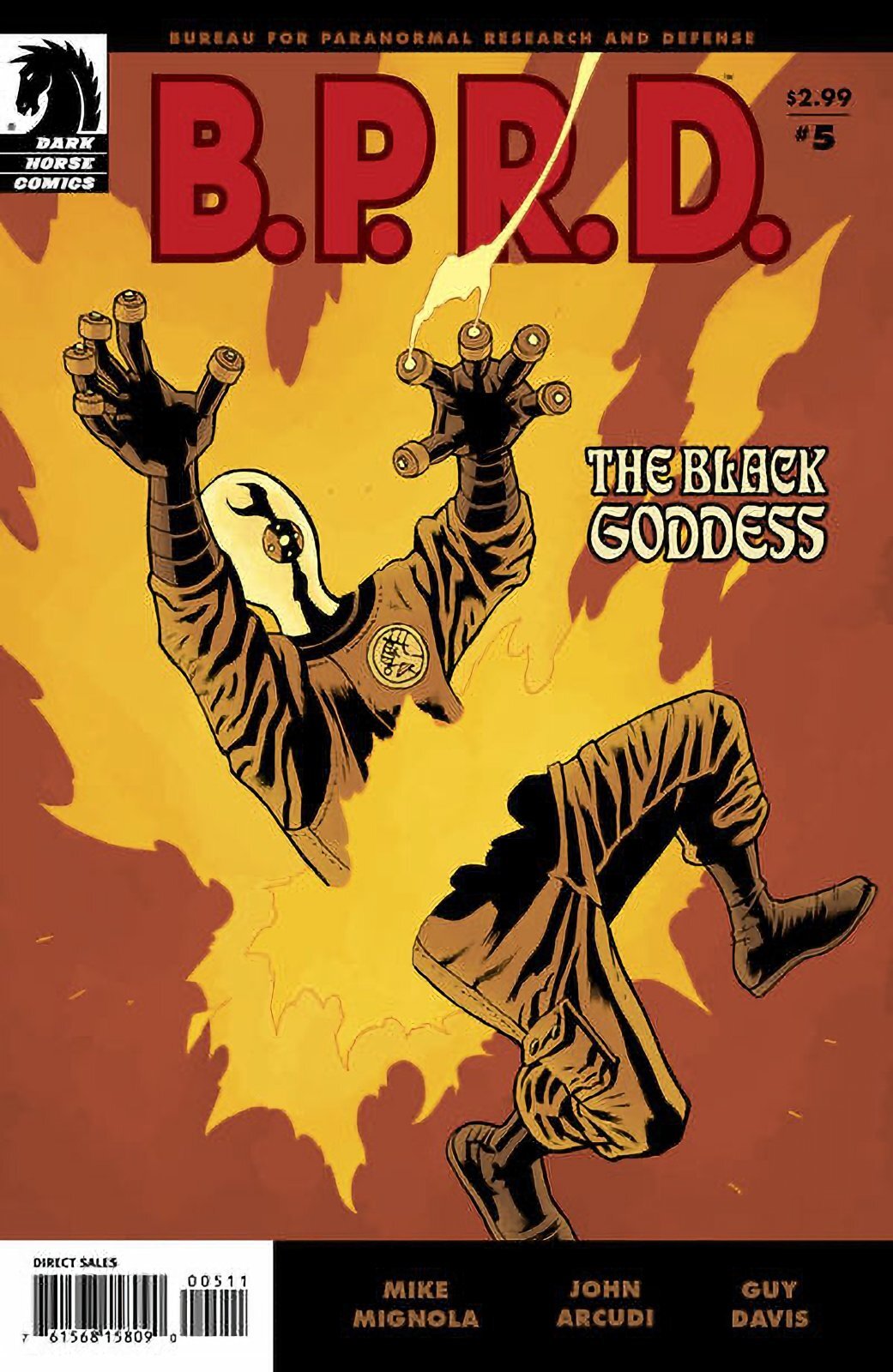 BPRD: The Black Goddess #5 (2009) Dark Horse Comics