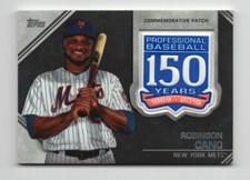 2019 Topps Update 150th Anniversary Manufactured Patches Robinson Cano