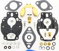 Zenith Carburetor Kit Float & Adjustable Main Jet Fit 52080j B8nnb Conng Naa F65