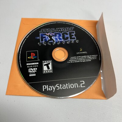 Star Wars: The Force Unleashed PlayStation 2 PS2 Disc Only Tested