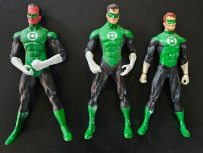 DC Direct Sinestro + Green Lantern Action Figures Lot of 3 Hal Jordan Set