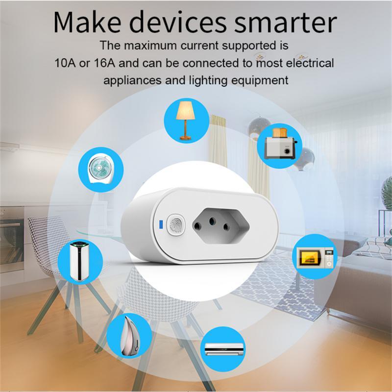 Athom Smart Home preflashed TASMOTA Brazil Plug Works With Home Assitant  Electr