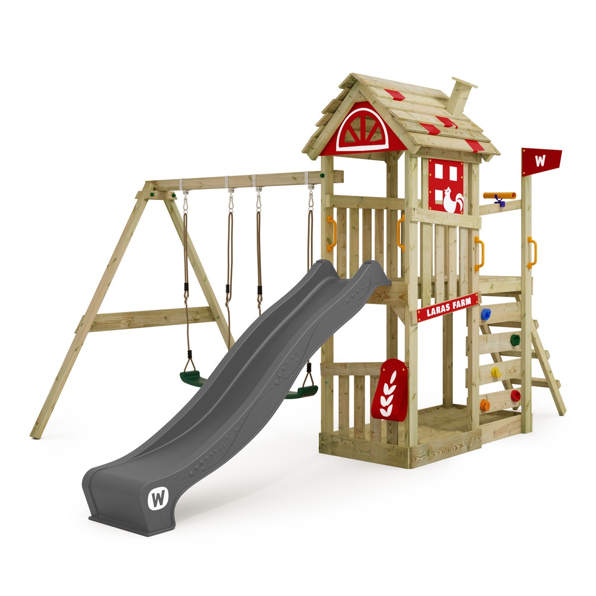 Wickey Smart Wickey Accessories WICKEY Wooden Climbing Frame Smart