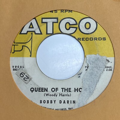Bobby Darin - Queen Of The Hop / Lost Love - ATCO 45-6127 - G+