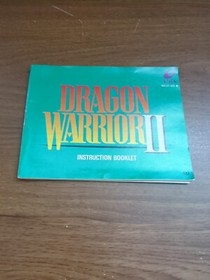 Dragon Warrior II 2 Nintendo NES CIB Complete in Box + Manual + inserts + sleeve