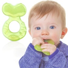 Soothe Baby's Gums During Teething Easy To Carry And Clean Toys For Baby Green