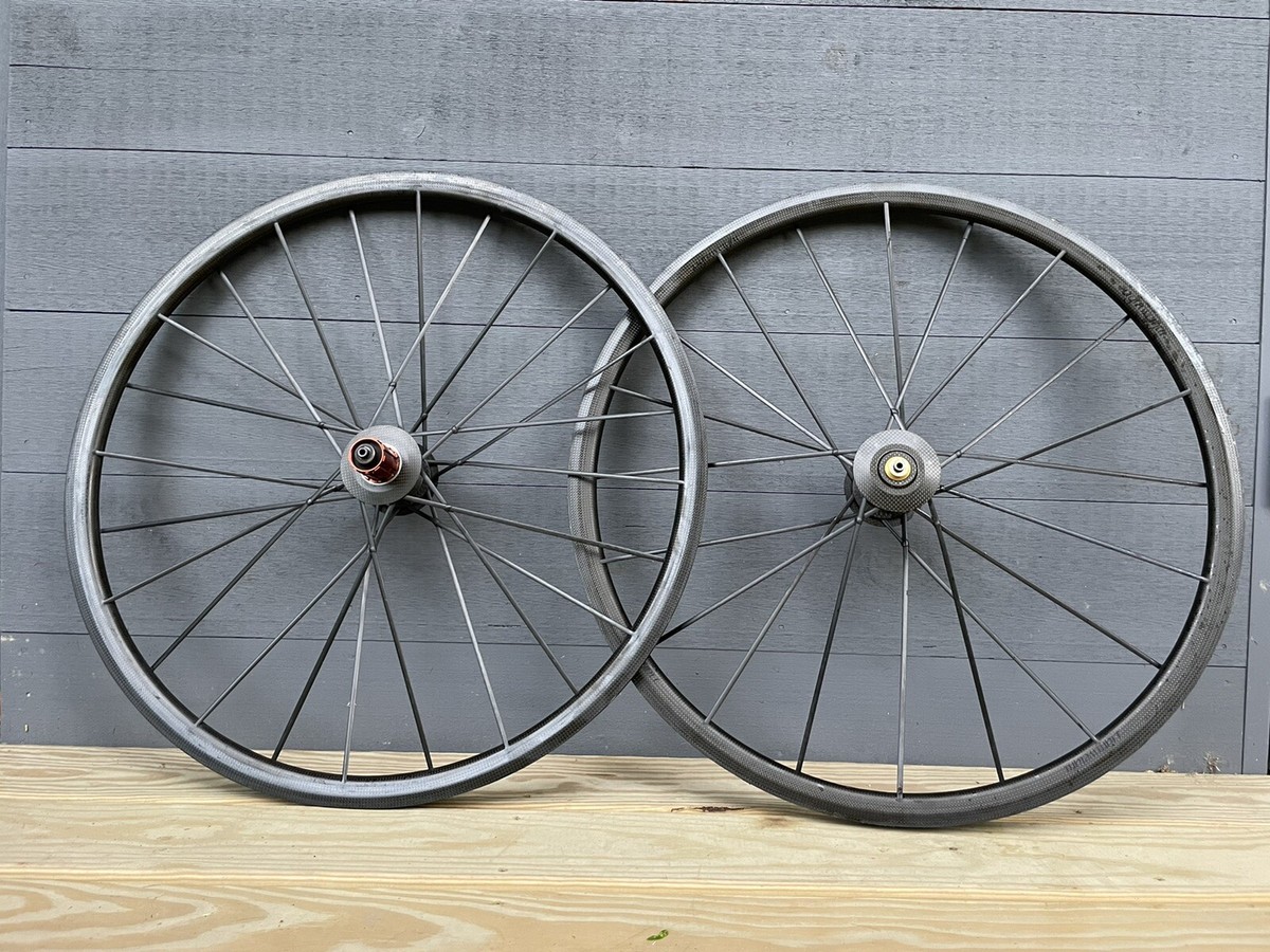 Lightweight Gipfelsturm Carbon Tubular Wheels Set 700c Rim Brake