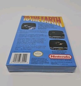 TO THE EARTH NES PRECINTADO Nuevo - Excelente Estado - V22