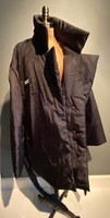 ASOS Black Puffer Coat Jacket with Belt B 68 / UK 24 NWT