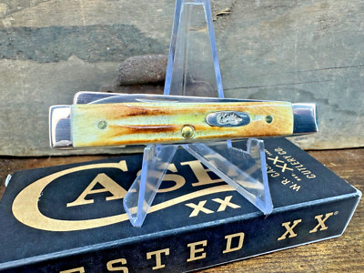 Case XX Baby Doc Campfire 2025 21797 Burnt Natural Bone Second Cut