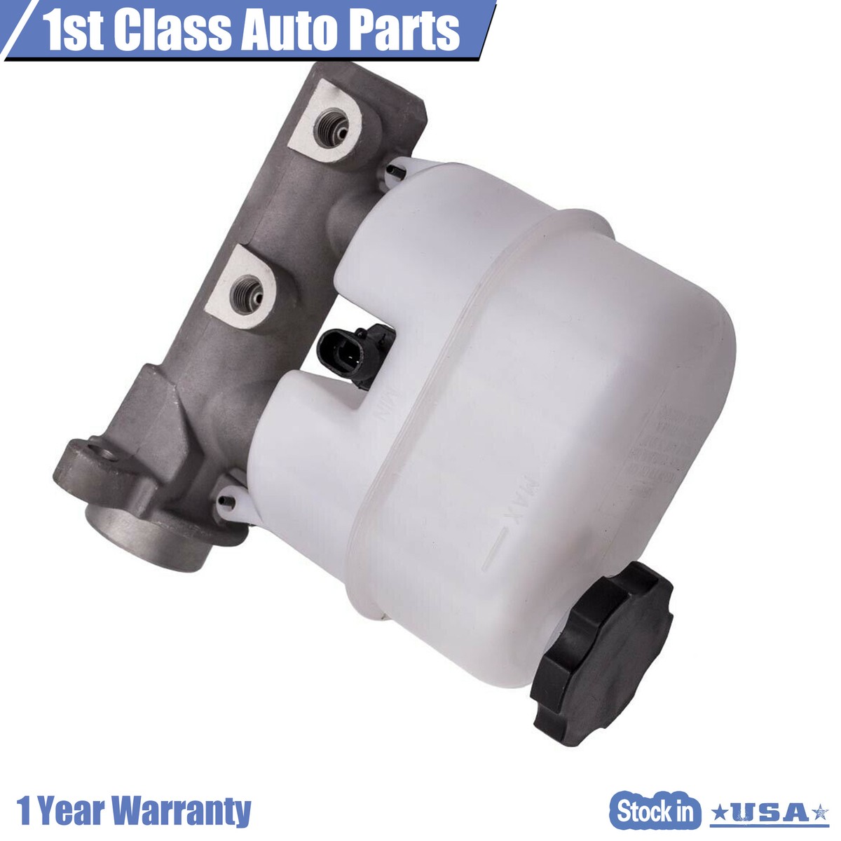 Ladison Brake Master Cylinder - Direct Fit Replacement For 1999-2002 GMC Sierra, Chevy Silverado, Suburban, Tahoe & More - View #4