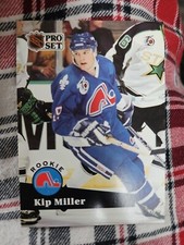 1991-92 Kip Miller Rookie Pro Set Hockey Quebec Nordiques FREE SHIPPING