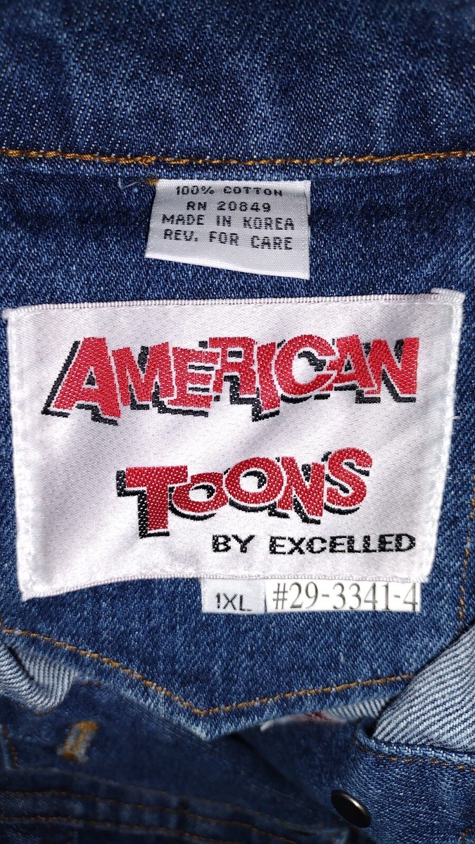 NWT Vintage American Toons Denim Betty Boop Demin Trucker