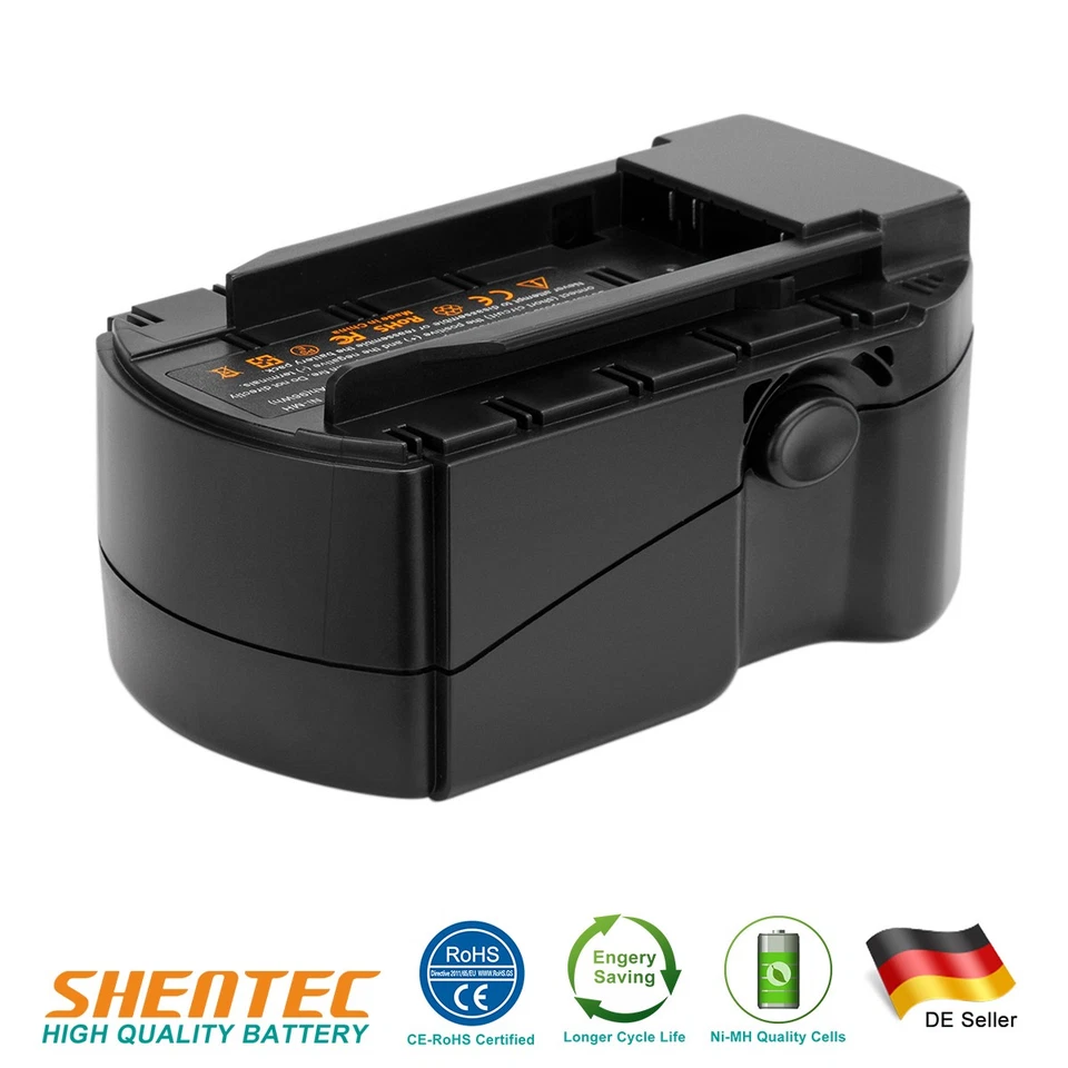 SHENTEC Batteria 4.0AH 24V Ni-MH per Hilti B24 B24/2.0 B24/3.0 SFL 24 TE2-A WSC55-A24 WSC6.5