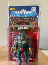 Vintage MOTU King Hiss New Logo MOC