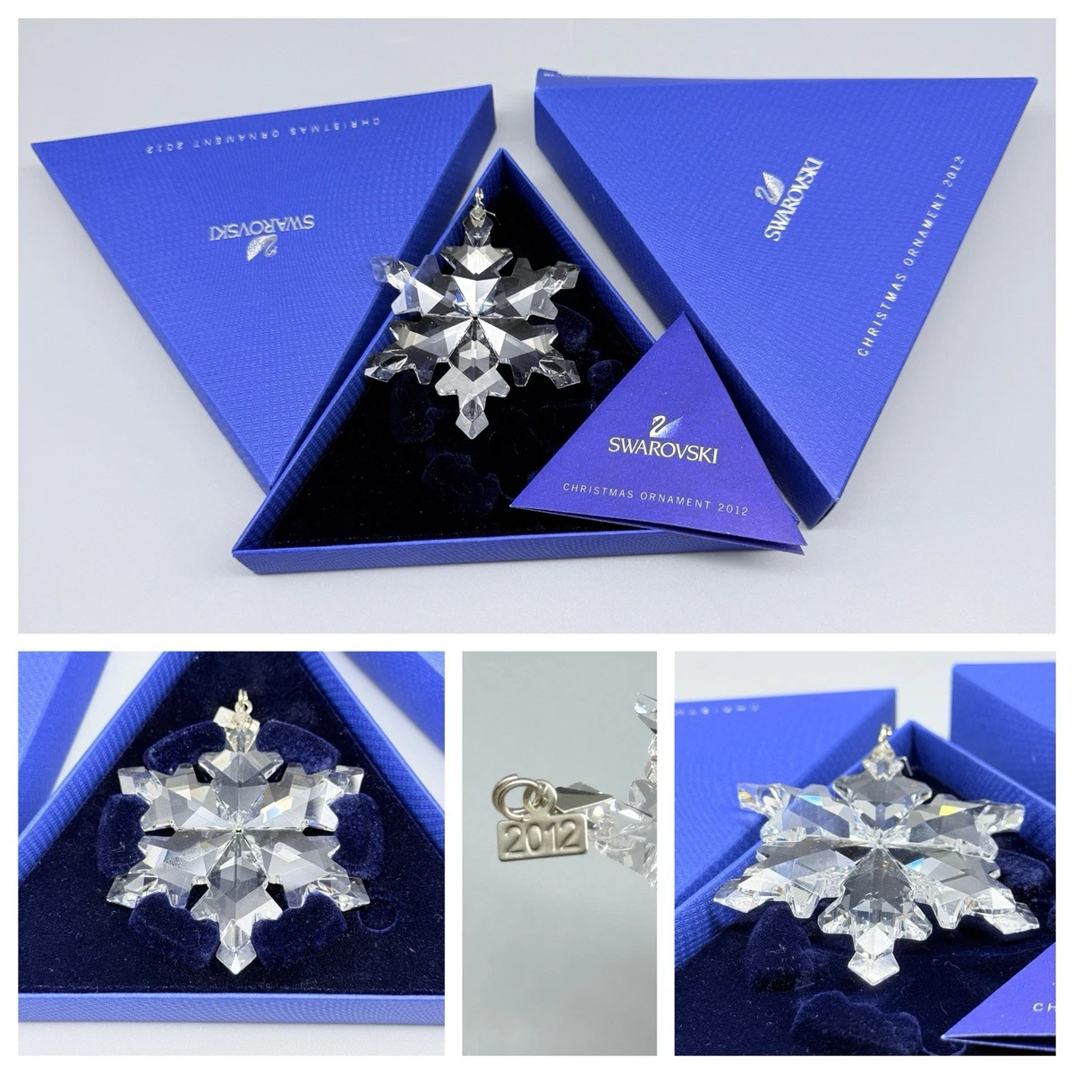 Swarovski Crystal Christmas Ornament 2012 for sale | eBay