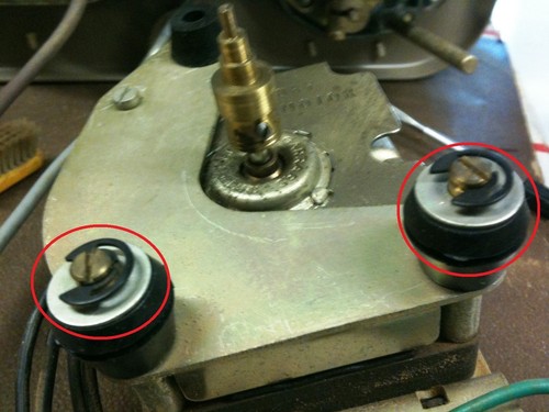 GARRARD A70 TYPE A RC88 MKII 3x MOTOR MOUNT WASHERS & CLIPS Laboratory TURNTABLE