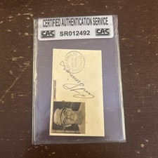 CURT SIMMONS BASEBALL GENUINE AUTHENTIC AUTOGRAPHED 2