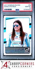 2017 DONRUSS RACING #52 DANICA PATRICK PSA 10