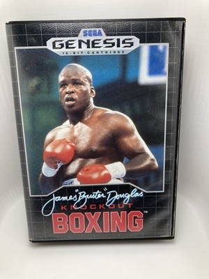 James ''Buster'' Douglas Knockout Boxing (Sega Genesis, 1990) CIB Tested