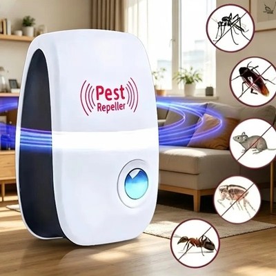 Pro Ultrasonic Pest Reject Home Control Electronic Repellent Mice Rat Repeller