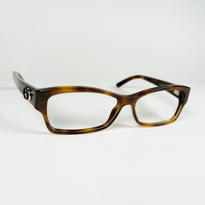 GUCCI Brille TORTOISE RECTANGLE Brillengestell MOD: GG 3203 PW