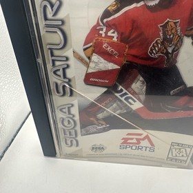 NHL 97 (Sega Saturn, 1996) Complete CIB! Hockey Game by EA Sports! Acceptable