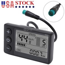 For E-Bike LCD Display 24V/36V/48V Display E-Bicycle MTB Part Electric Bike USA