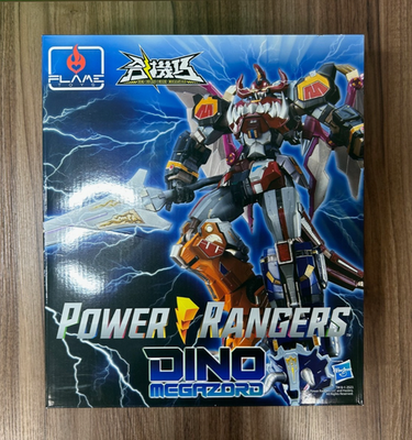 Flame Toys Mighty Morphin Power Rangers Dino Megazord Figure Kuro