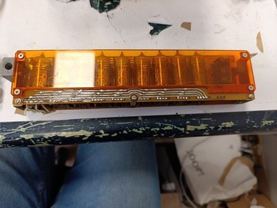 Board from ch3-34  frequency merer with 9 pcs IN-14   NIXIE TUBES IN14