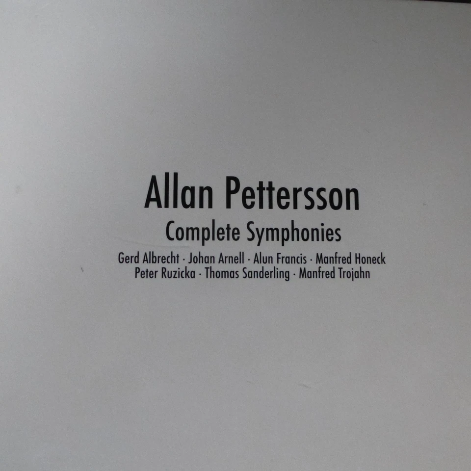 Allan Pettersson  Complete Symphonies  12 CD Boxset - Bild 4 von 4