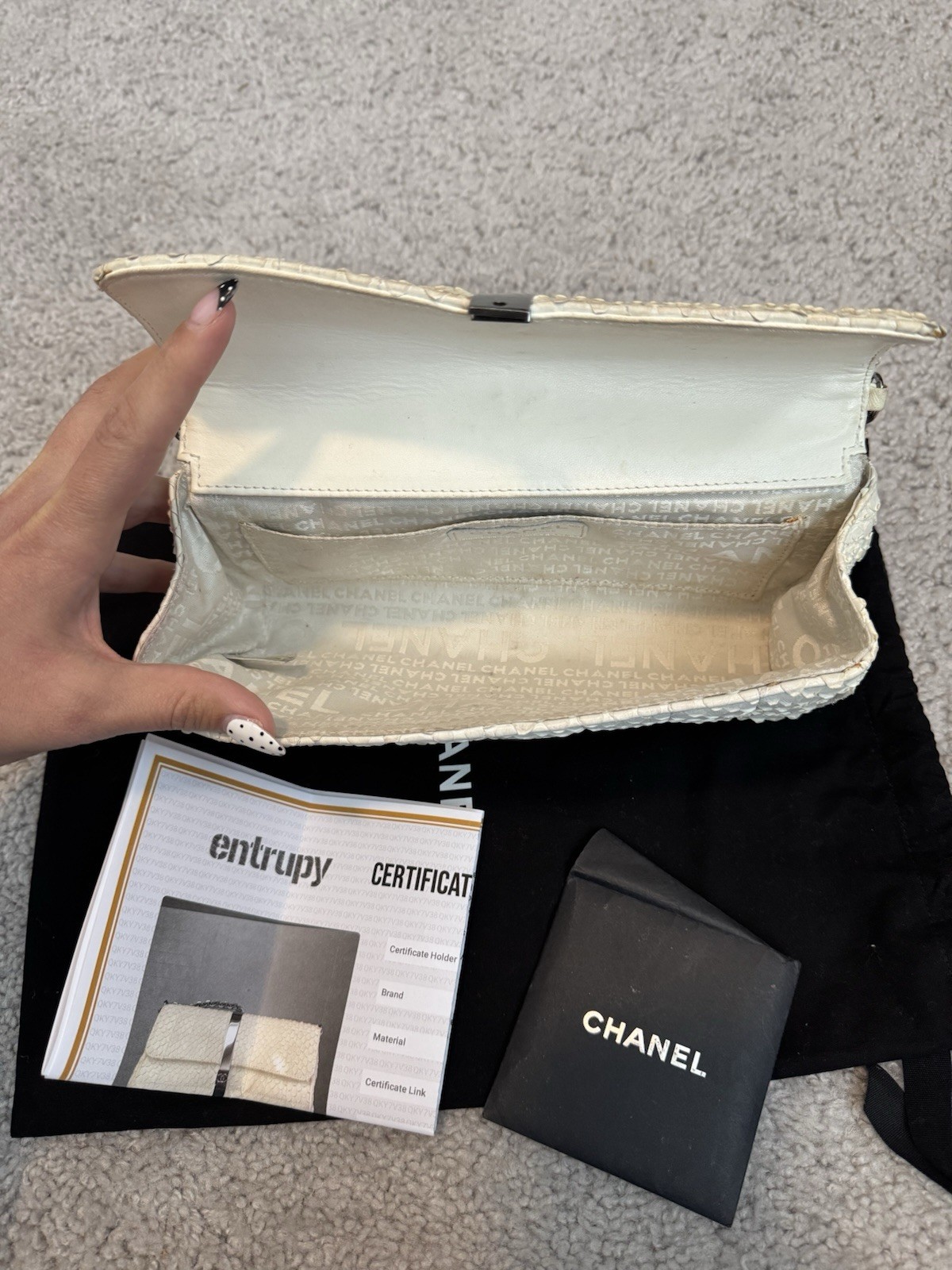 Chanel Exotic Python Shoulder Bag! - image 7