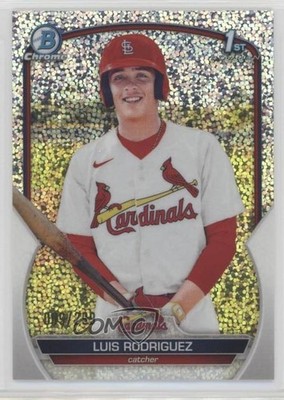 2023 Bowman Chrome Prospects Speckle Refractor /299 Luis Rodriguez #BCP-130 0lj0