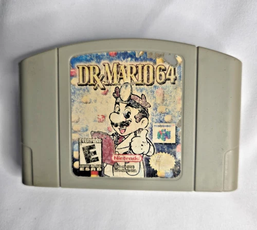 Dr. Mario 64 Video Game (Nintendo 64, N64) *Authentic*Cartridge Only~Tested~L@@K