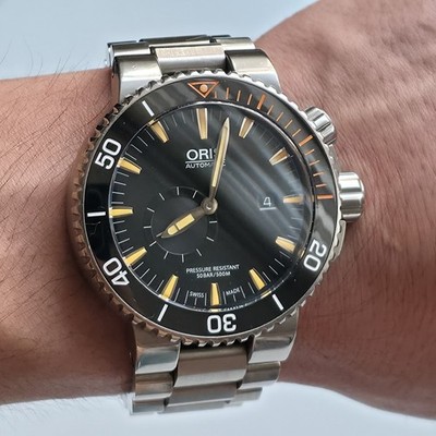 Oris Carlos Coste IV LIMITED EDITION Titanium Automatic Watch 46mm Full Set
