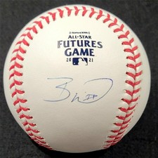 Bobby Witt Jr. signed 2021 All-Star Futures Game Baseball Royals autograph JSA