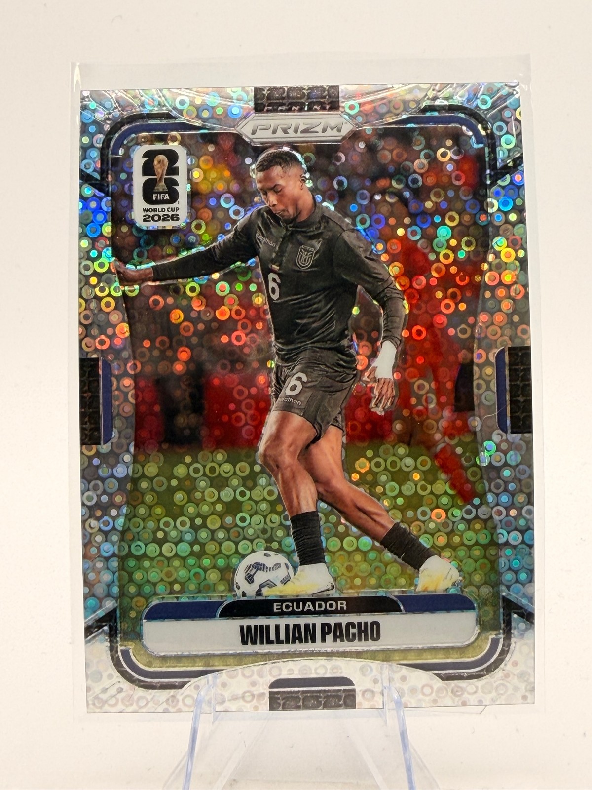 Panini 2026 Panini Prizm FIFA World Cup Willian Pacho #213 Disco Prizms