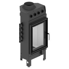 Kaminofen Hitze ALBEROAL11S.H-D 11 kW Kaminofeneinsatz Ofen Holzofen Kamin schwa