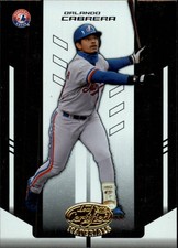 2004 Leaf Certified Materials Baseball Card #146 Orlando Cabrera