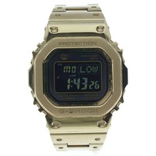 Casio G-Shock 5000 Series Full Metal Digital Watch Gold GMW-B5000GD-9JF Used