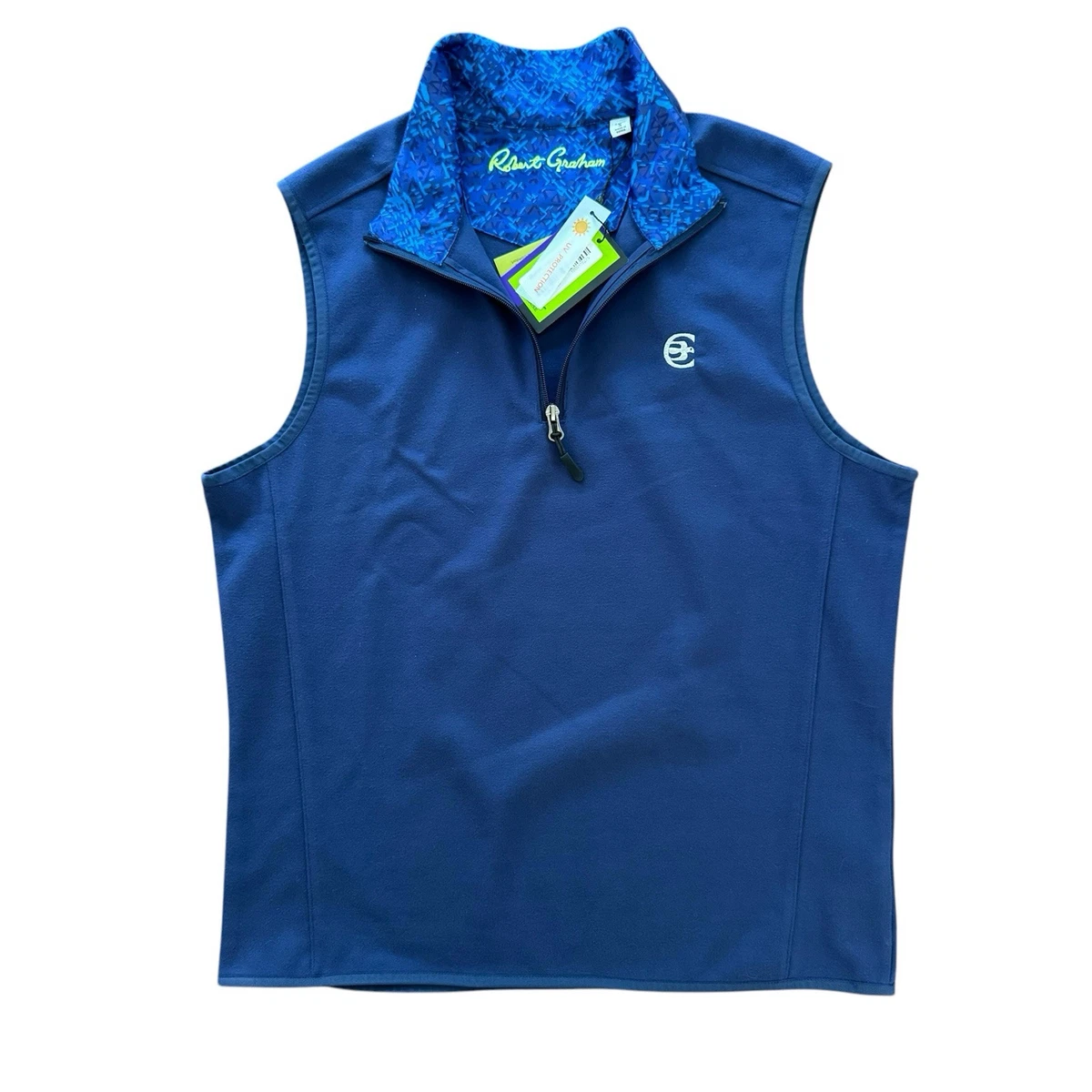 Robert Graham Gilet en tricot Klose pour homme, violet, T-Grand
