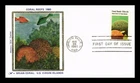 Dr Jim Stamps Coral Reefs USA 1980 First Day Cover Western Silk Cachet